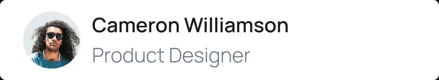 UX Designer profile