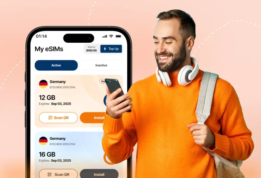 Simigo - A Vibrant eSIM Brand