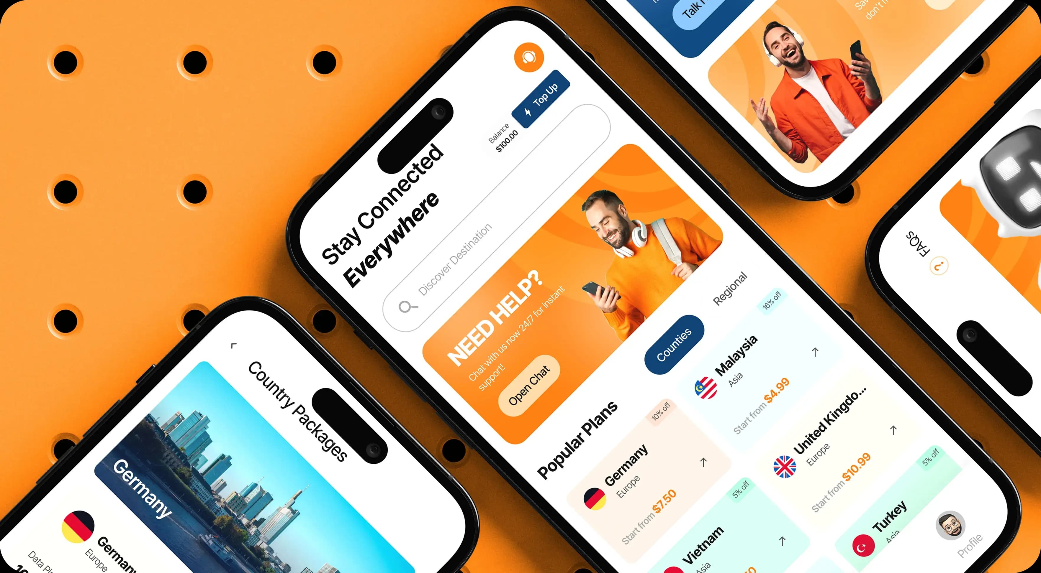 Simigo - A Vibrant eSIM Brand
