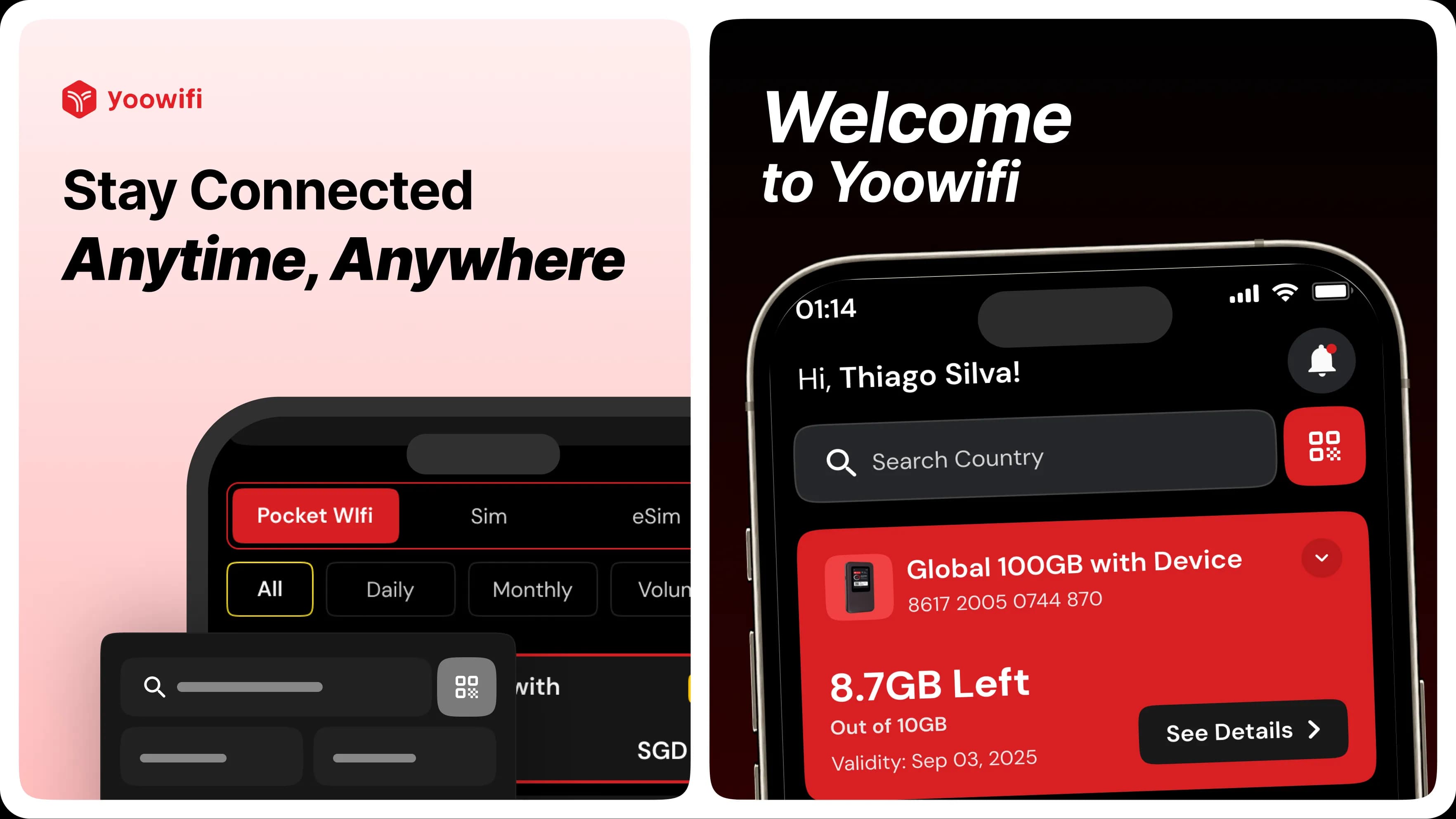 YooWiFI Revamped- best eSIM in SG